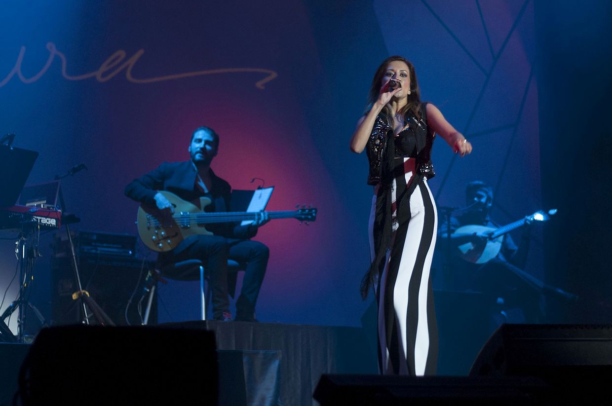 Ana Moura voltou ao Luxemburgo para brilhar na apresentação do seu novo álbum
