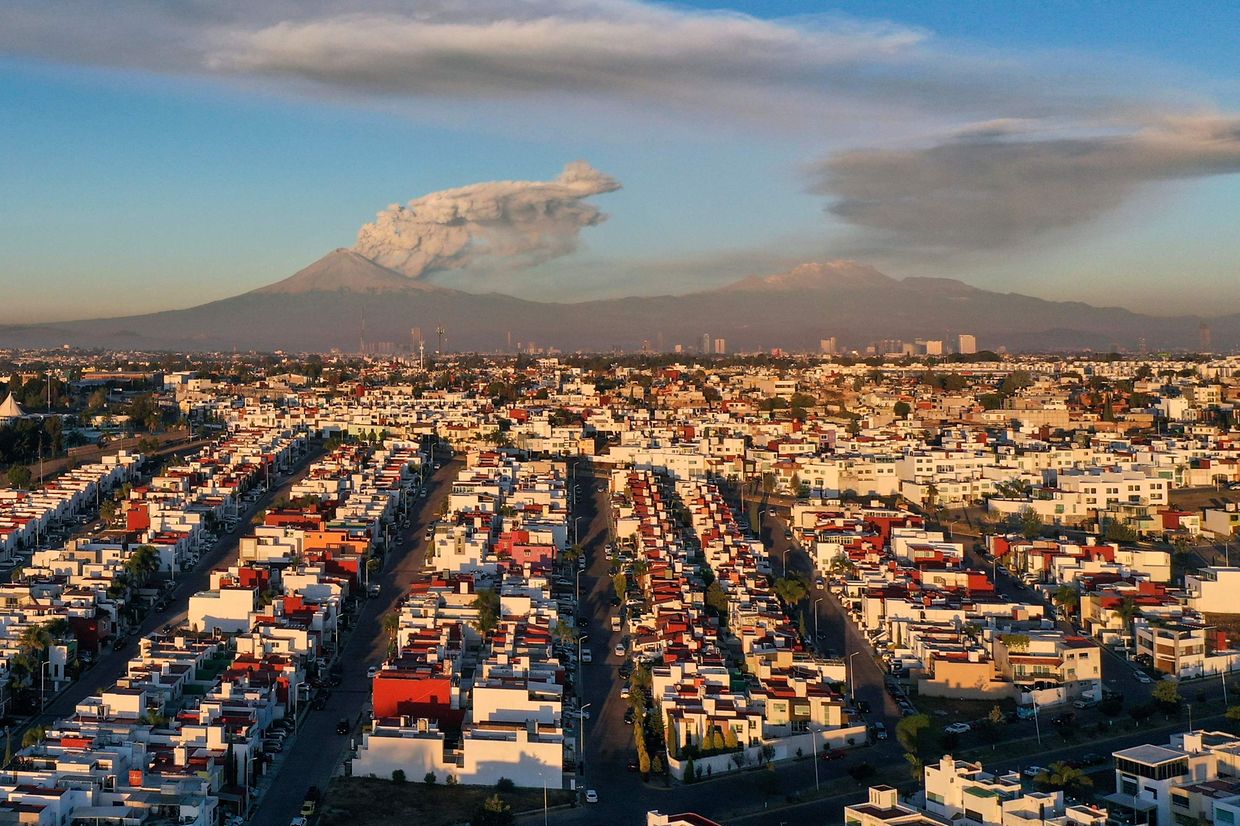 Spektakulare Explosion Am Popocatepetl In Mexiko