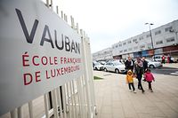 Rentrée Grundschule Lycée Vauban am Ban de Gasperich - Photo : Pierre Matgé