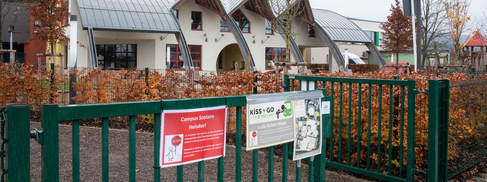 Unter anderem in der Schule in Heisdorf wurden Covid-Fälle festgestellt.