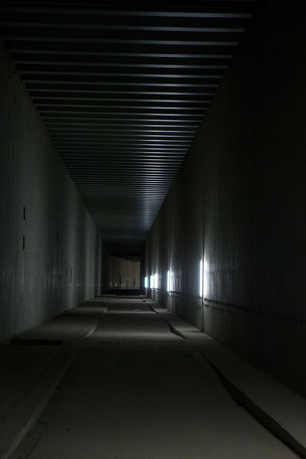 Ein Besuch im unterirdischen Bahnhof Findel.