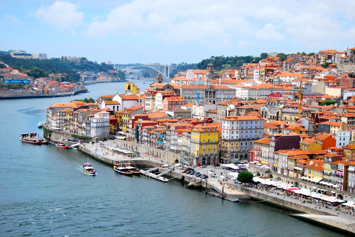 Blick auf Porto.