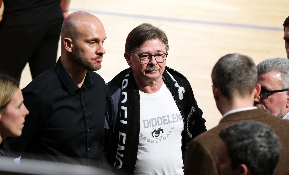 T71-Coach Jérôme Altmann und Vereinspräsident Marcel Wagener können zufrieden sein.