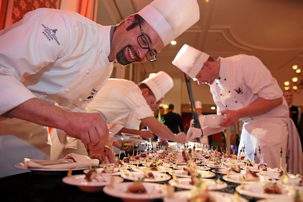Das Kempinski Grand Hotel des Bains bildet den Rahmen für das Grand Opening des St. Moritz Gourmet Festivals.
