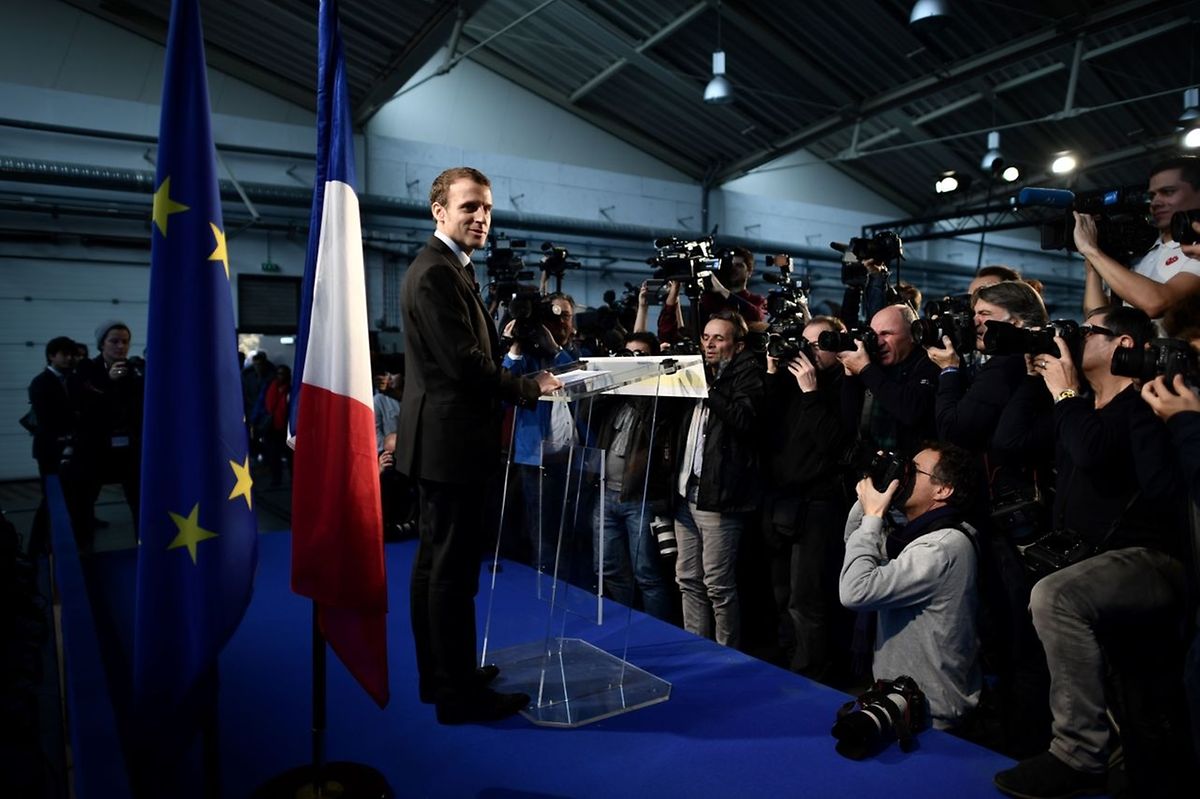 Noch steht Emmanuel Macron alleine da, aber er könnte für das Überraschungsmoment im Wahlkampf sorgen.