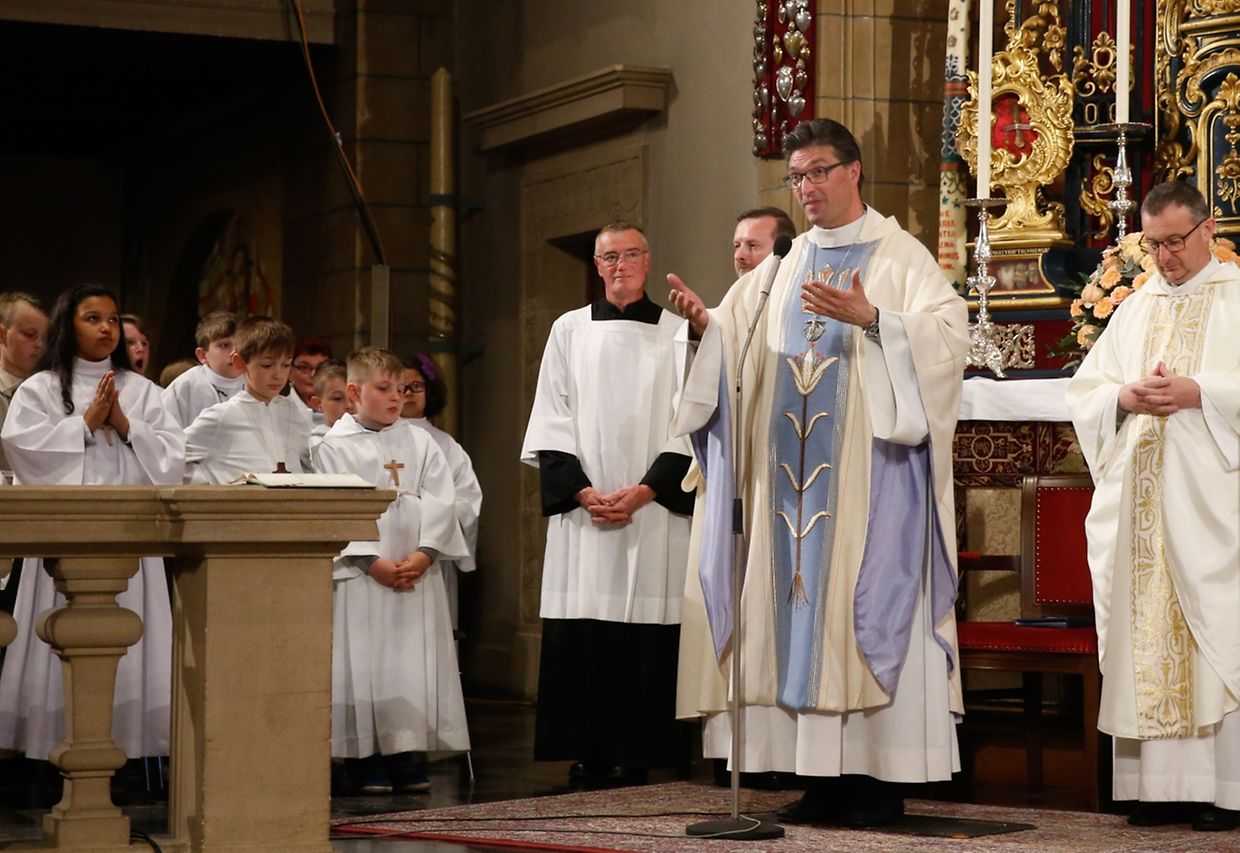 Messe für die Pfarrei "Musel a Syr Saint-Jacques"