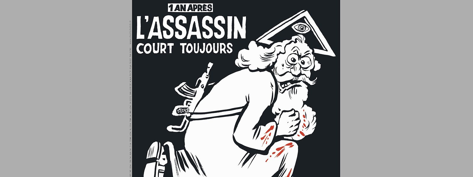 Die Titelseite von "Charlie Hebdo".