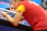 Sarah de Nutte / Tischtennis Mixed, 2. Europaspiele 2019 / 23.06.2019 / European Games / Minsk / Foto: Yann Hellers