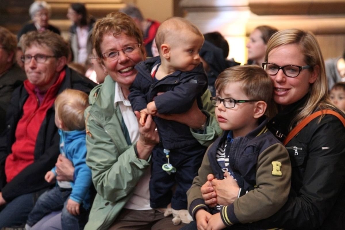 Andacht mit Kleinkindersegnung