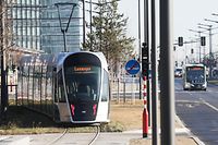 Die Tram ist beliebt - auch wenn das Ticket zurzeit kostet. Laut François Bausch wurden die Erwartungen bei den Passagierzahlen erheblich übertroffen.