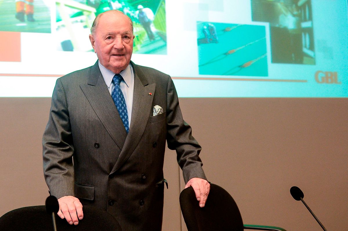 Belgium's richest man, multi-billionaire entrepreneur Albert Frère, has died aged 92. Photo: AFP