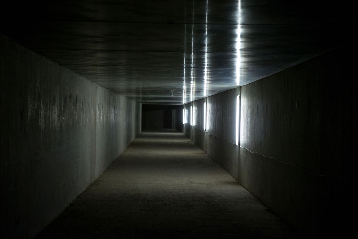 Ein Besuch im unterirdischen Bahnhof Findel.