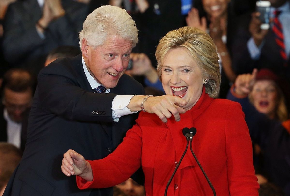 Hillary Clinton rief schon ihren Sieg aus, als die Umfragen noch keinen klaren Favoriten anzeigten.