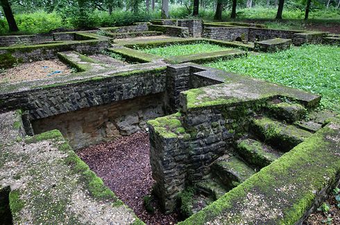 Lokales,Salvete! Römische Villa Miecher,Goeblange,Giewel. Foto: Gerry Huberty/Luxemburger Wort