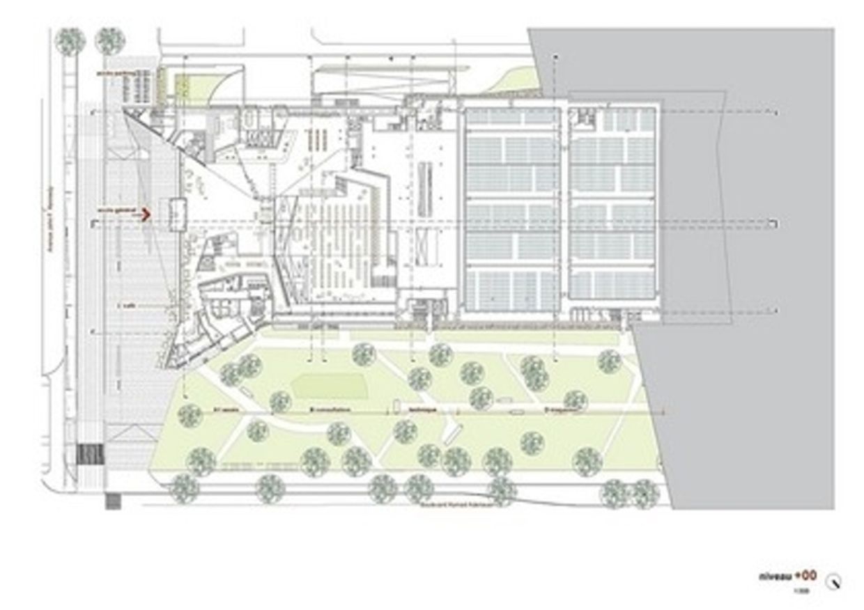 Entlang des Boulevards Konrad Adenauer wird ...