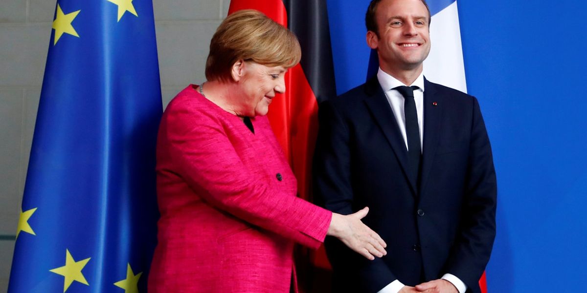 Am 15. Mai war Macron bei der deutschen Bundeskanzlerin zu Gast. 