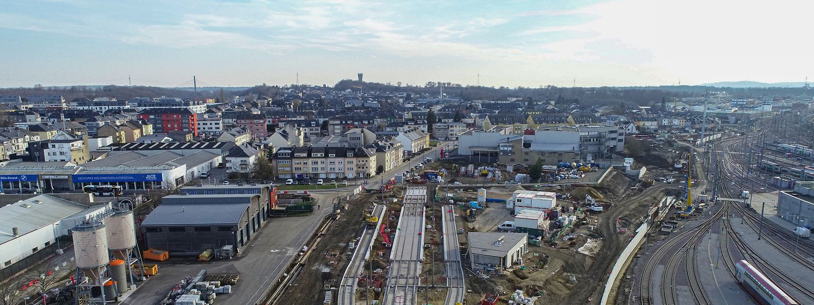 Luxemburg investiert seit Jahren kräftig in das Netz von Eisenbahn und Tram. 
