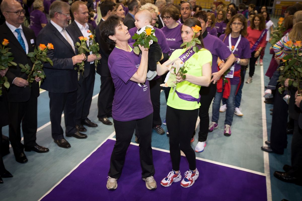 Laufen aus Solidarirät:  „Relais pour la Vie“ der Fondation Cancer, Coque