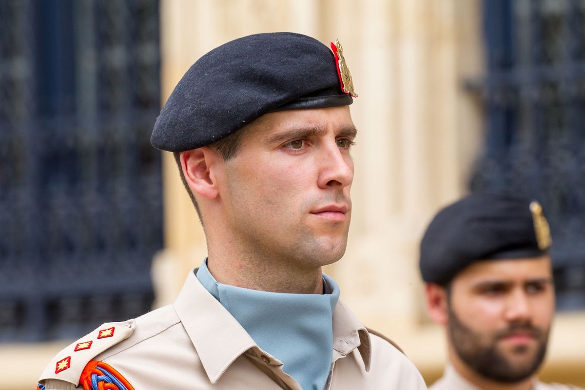 Die feierliche Wachablösung am Mittwochnachmittag.