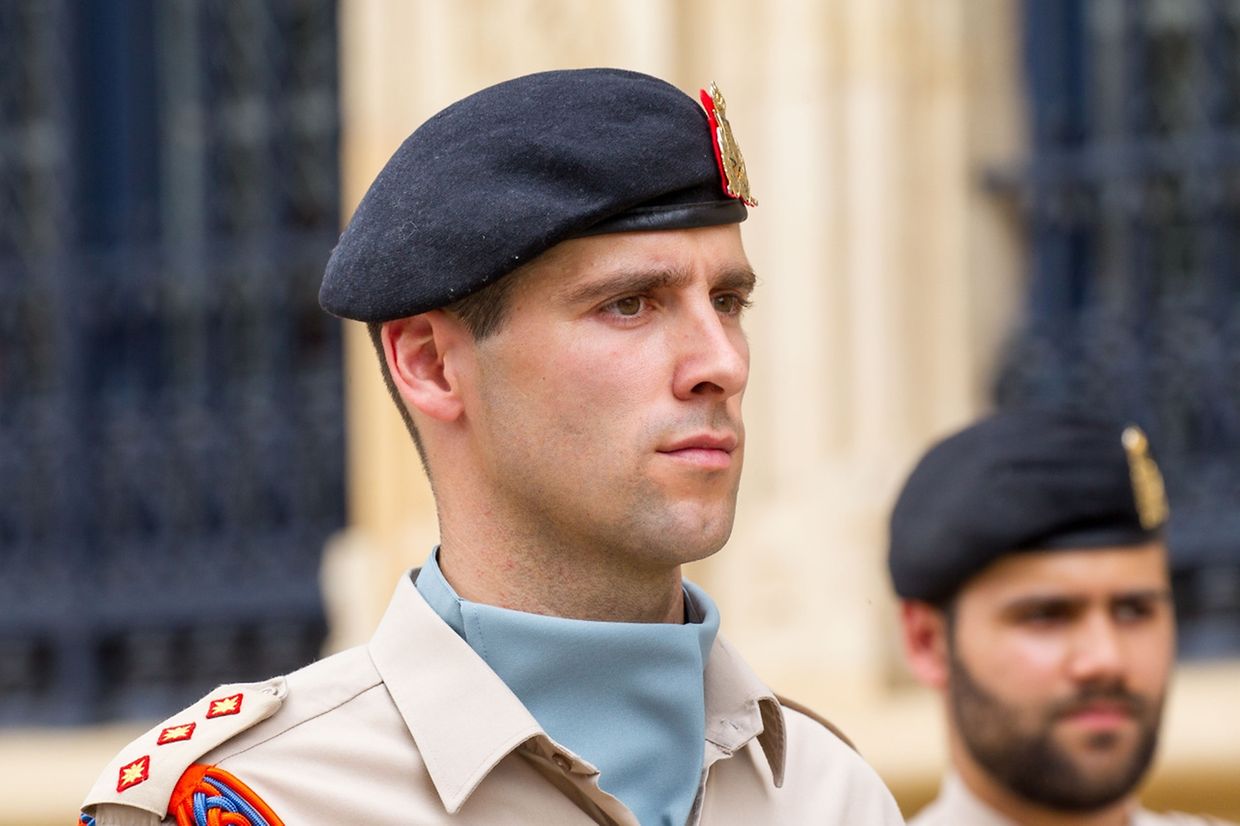 Die feierliche Wachablösung am Mittwochnachmittag.