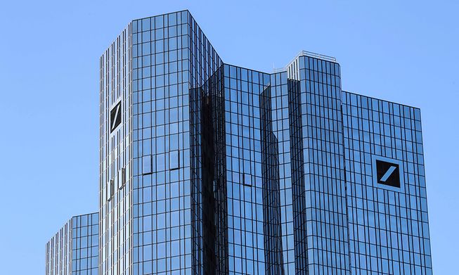 Deutsche Bank headquarters in Frankfurt am Main