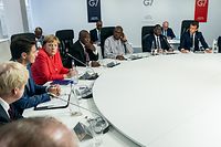 Beim G7 wird er über globale Herausforderungen in Bereichen wie Wirtschaft, Außenpolitik und Umweltschutz beraten.