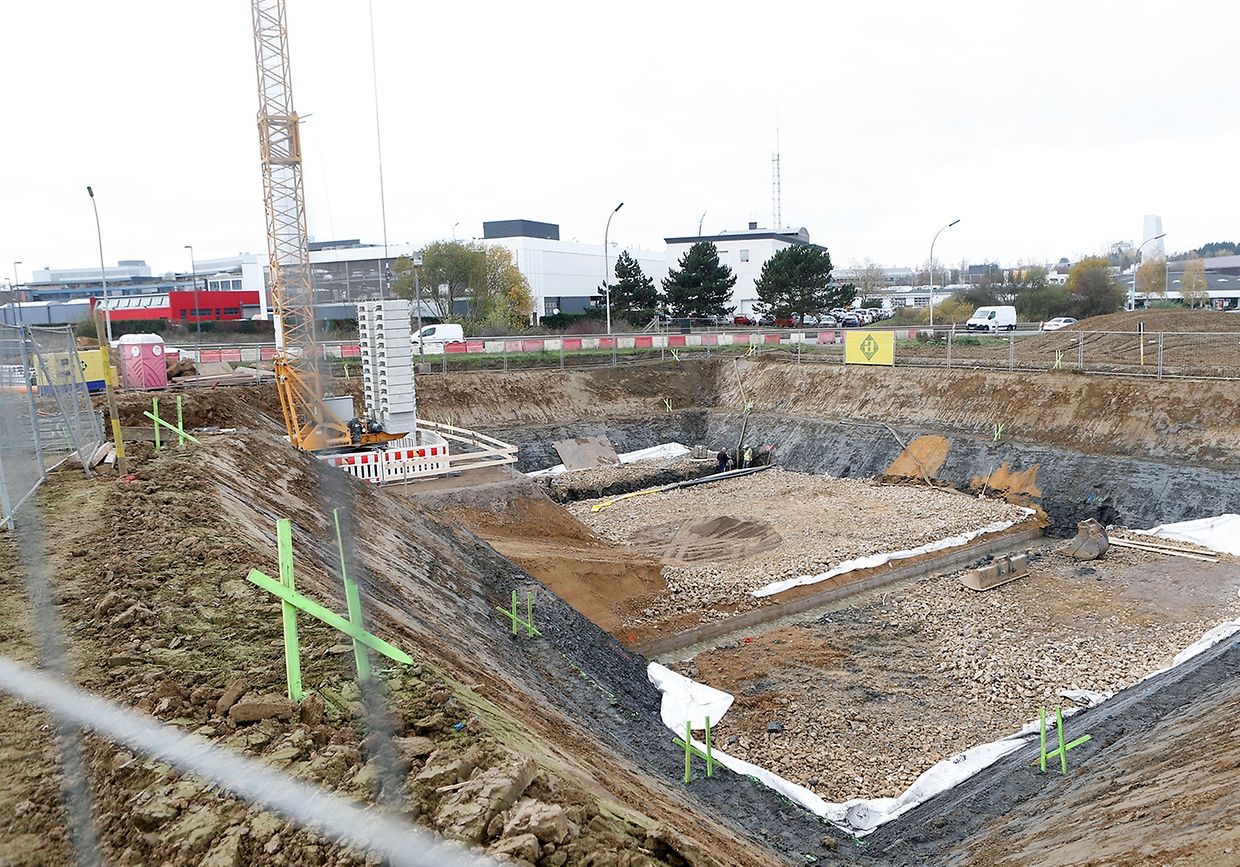 Création du couloir écologique à proximité du futur boulevard Raiffeisen