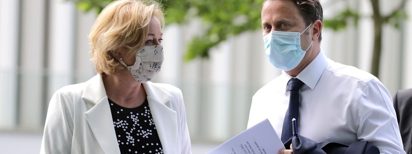 Premierminister Xavier Bettel (DP) und Gesundheitsministerin Paulette Lenert (LSAP) sind die bekanntesten Regierungsgesichter im Kampf gegen die Corona-Pandemie.