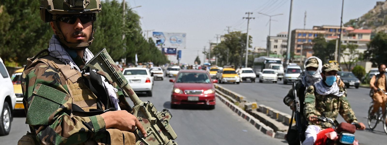Die Terrorgefahr in der afghanischen Haupstadt ist weiterhin sehr hoch. 