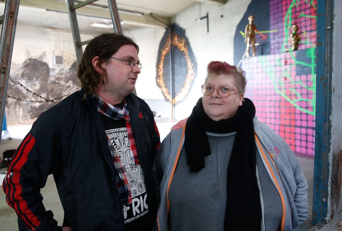 Reiny Rizzi et Marc Soisson se sont retrouvés à Esch/Alzette. 