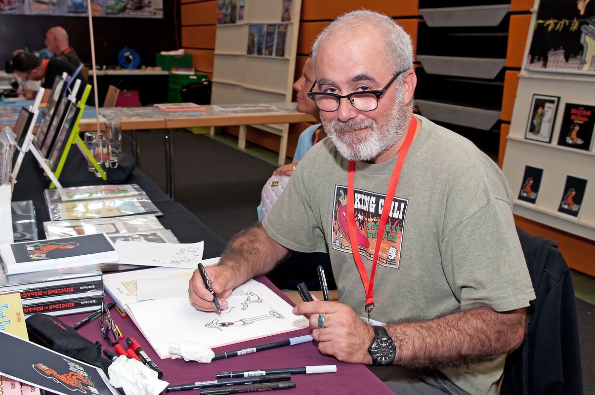 Illustrator Eric Ivars.