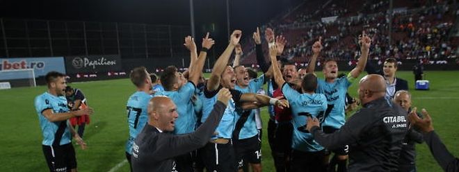 A vitória em Cluj. Um dia histórico na vida do clube.