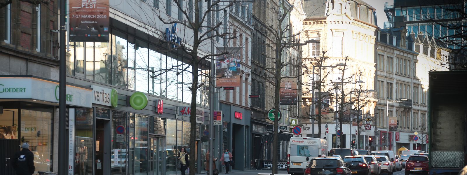 Auch die Avenue de la Gare ist von der Trambaustelle betroffen.