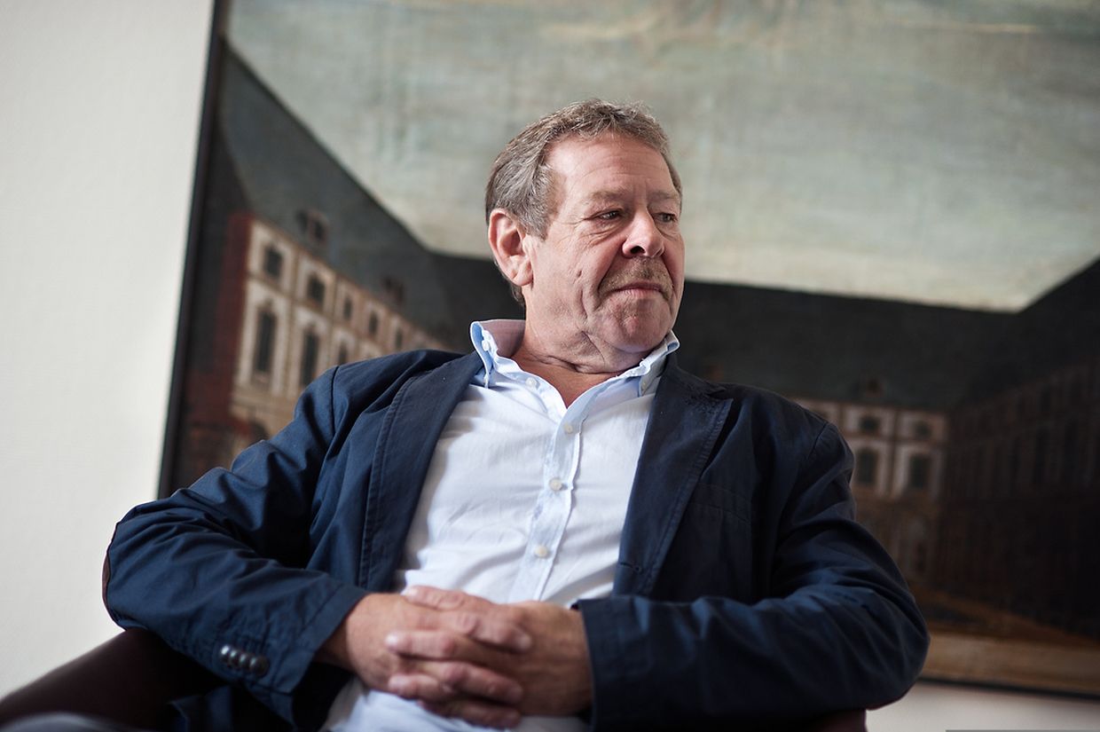 Am Set vom  Kurzfilm "Roude Léiw".