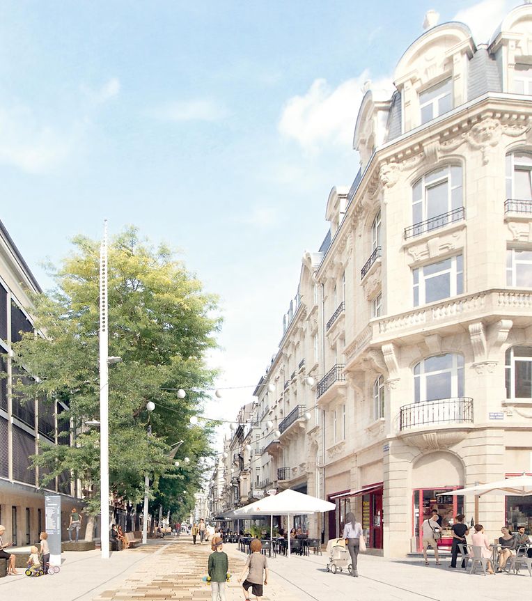 So soll die Alzettestraße in Zukunft aussehen.