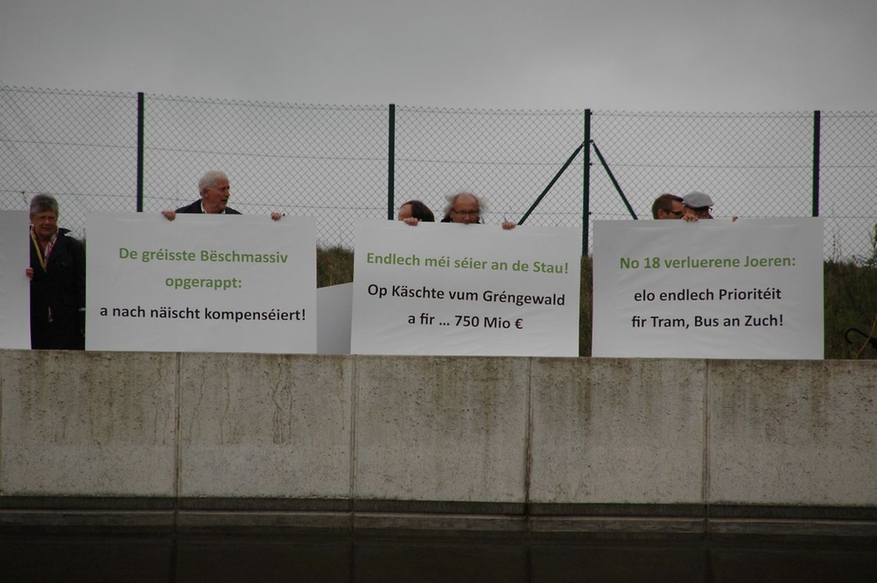 Une cérémonie officielle pour l'ouverture de la Nordstrooss a eu lieu ce mercredi après-midi