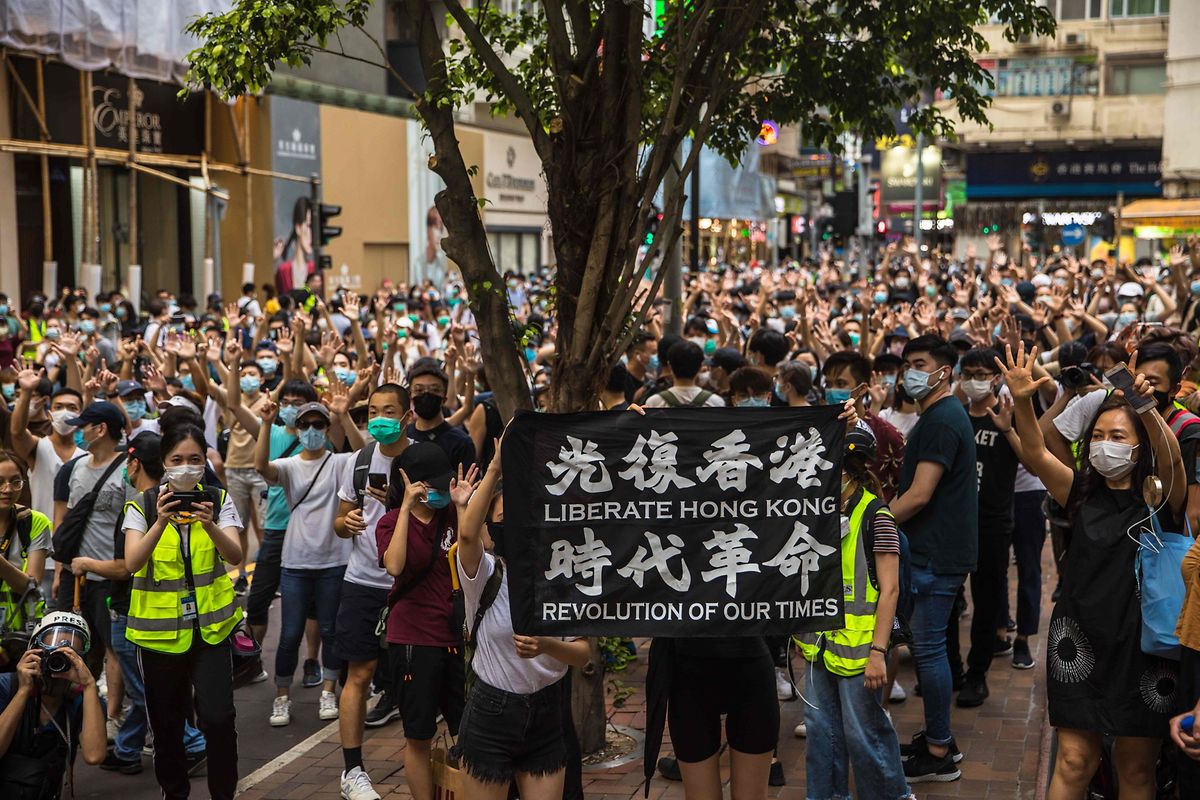 Demonstranten riskieren regelmäßig Festnahmen.