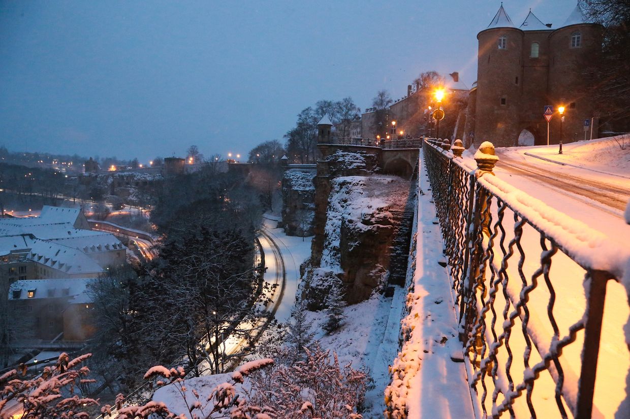 Lokales, Luxemburg, Winter, Schnee, Glätte, Glatteis, Kälte, Illustration, Schneefotos, musée,    photo Anouk Antony