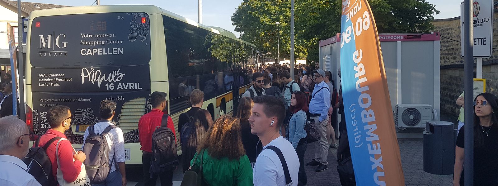 Depuis lundi, les usagers des trains des lignes L60 et L90 doivent emprunter des bus de substitution entre Bettembourg et Luxembourg-Ville.