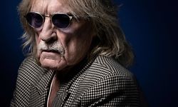 (FILES) In this file photo taken on December 11, 2019 French singer Christophe poses during a photo session in Paris. - Christophe died on April 16, 2020, aged 74. (Photo by JOEL SAGET / AFP)