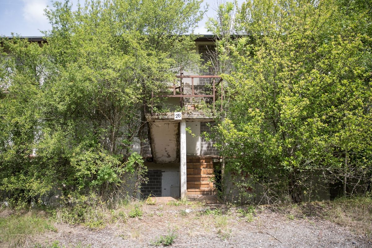 Eindrücke der verwahrlosten Cité Syrdall