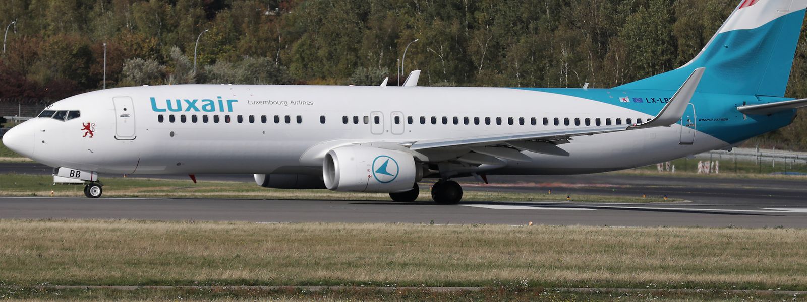 Die Boeing-737-Maschine der Luxair konnte in Köln-Bonn nicht abheben.