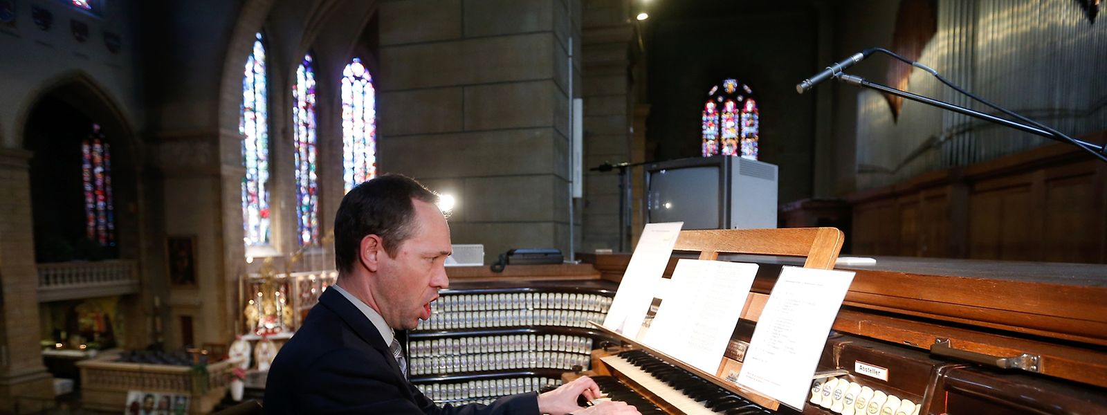 Seit 10 Jahren ist Paul Breisch Domorganist. 