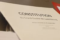 Politik, PK ,Verfassungsreform,  Foto: Anouk Antony/Luxemburger Wort