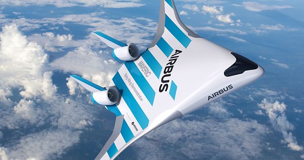 Resultado de imagem para Airbus apresenta modelo de avião futurista, no estilo 'Star Wars'