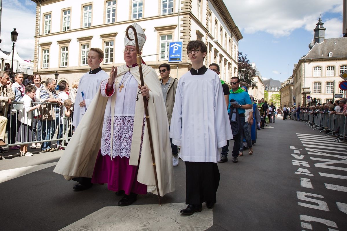 Schlussprozession der Oktave 2017 am 21. Mai.