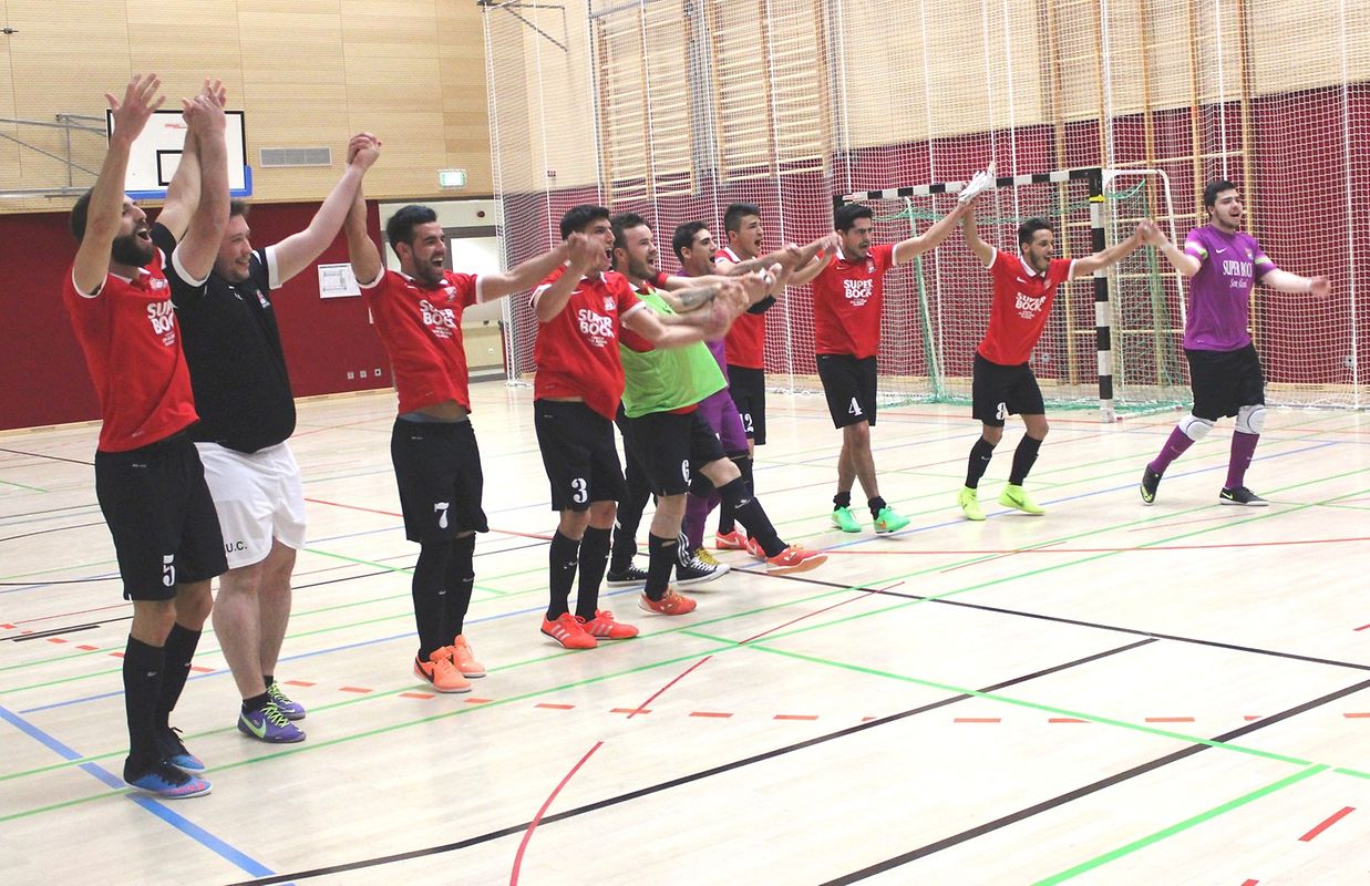 A festa dos vencedores