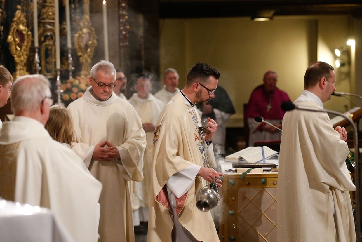 Messe für die neue Pfarrei "Dräilännereck Musel a Ganer Saint-Nicolas"