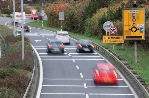 Lokales, Autobahn Gefahrenstellen, Verkehr, Autobahn, Foto: Guy Wolff/Luxemburger Wort