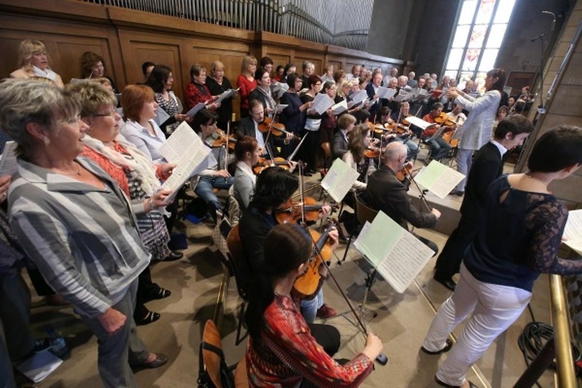 Messe pour le Conseil Municipal et les habitants de la ville de Luxembourg.